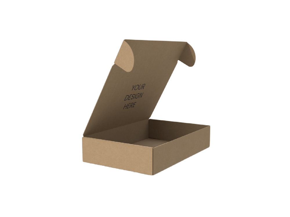 快遞包裝盒需求分析-無側(cè)翼飛機盒型設(shè)計結(jié)構(gòu)圖